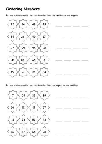 random order numbers 1 100.